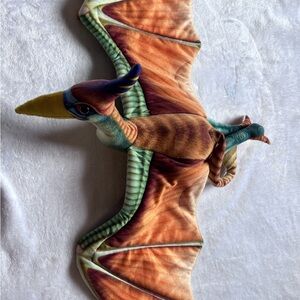 Real Planet Dinosaur Colorful Pterodactyl Plush Toy